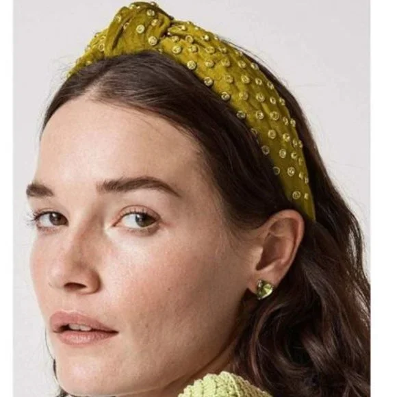 Lele Sadoughi | Accessories | Lele Sadoughi Velvet Crystal  display picture 3